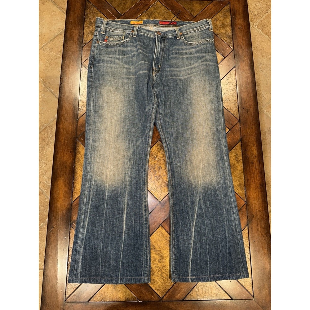 VTG AG Adriano Goldschmied The Fillmore Bootcut Denim Jeans Made USA 36x28 Y2K